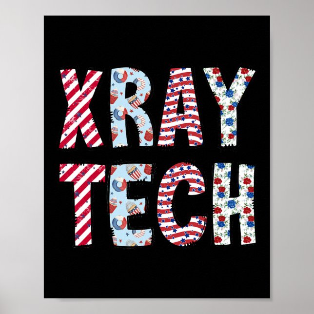 Affiche 4 juillet Journée de l'indépendance des technologi (Devant)