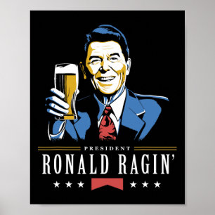 Affiche 4 juillet Ronald Ragin Funny Beer