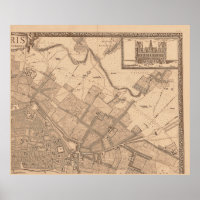 4 Panneaux Sepia de Rochefort Paris Plan 2