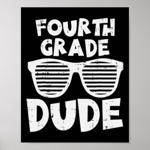Affiche 4e année Dude 4e année Enseignants élèves Byck