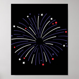Affiche 4e Jour du Mémorial Fireworks