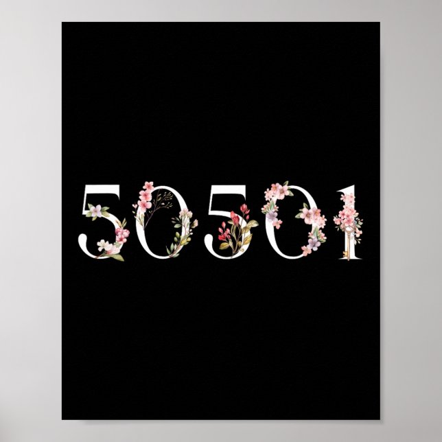 Affiche 50501 Protestation Résister Trump 50 Protestations (Devant)