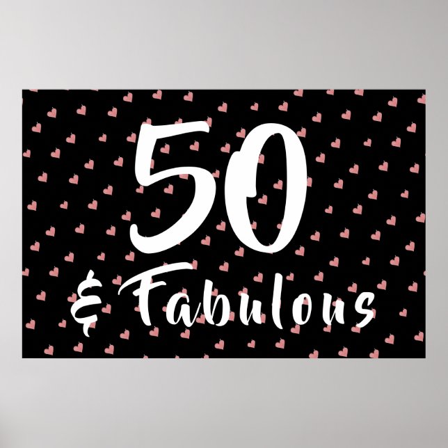 Affiche 50 et Fabuleux anniversaire (Devant)