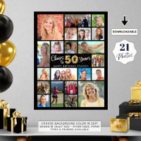 50e anniversaire Black Gold 21 Photo Cheers to Yea