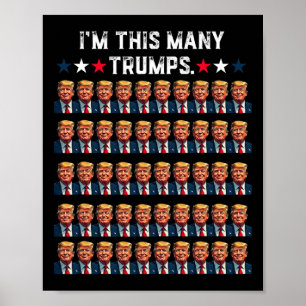 Affiche 50e anniversaire Je suis ce grand succès pour Trum