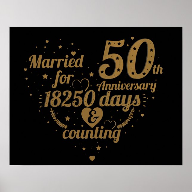 Affiche 50e anniversaire mignon (Devant)