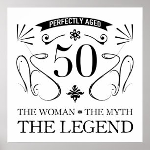 Affiche 50e anniversaire pour les femmes