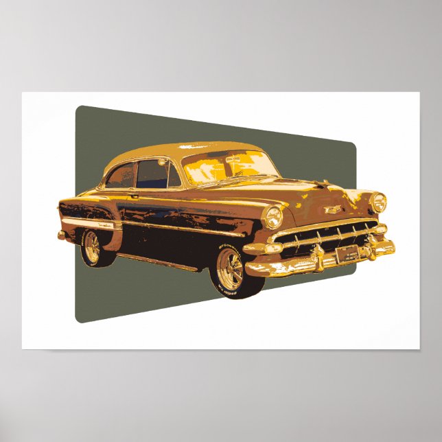 Affiche 54 Chevy (Devant)