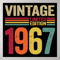 55 Years Old Gifts Vintage 1967 55th Birthday gift