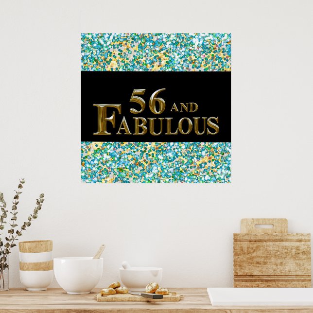 Affiche 56e anniversaire  (Cuisine)