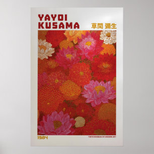 Affiche 58Yayoi Kusama - Inspirée de Yayoi Kusama