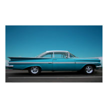'59 Chevy en bleu