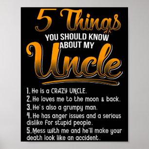 Affiche 5 Choses Que Vous Devriez Savoir Sur Mon Oncle Drô