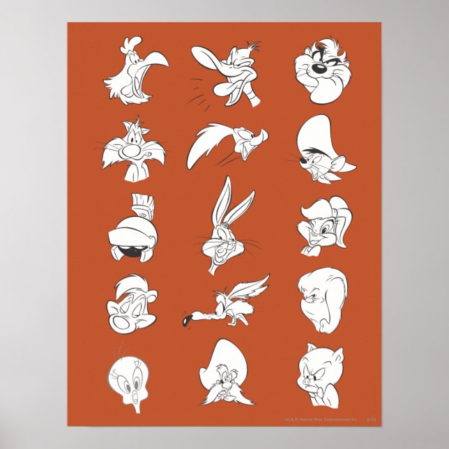 Affiche # 5 LOONEY TUNES™ Photo Op (Devant)