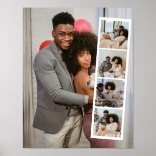 Affiche 5 Photomaton Moderne Personnalisé