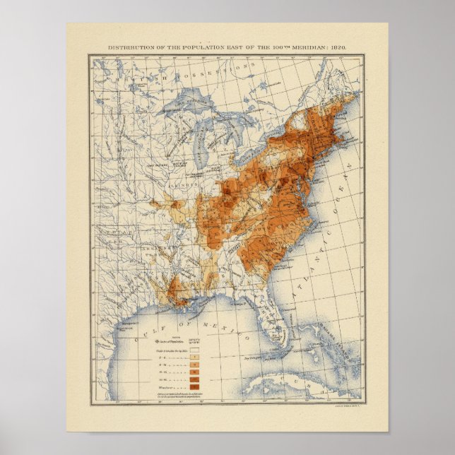 Affiche 5 Population 1820 (Devant)