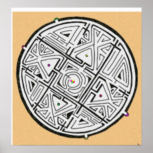 Affiche 5 solutions conception labyrinthique