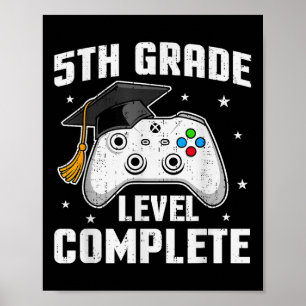 Affiche 5e année Jeu vidéo complet 5e année Gr