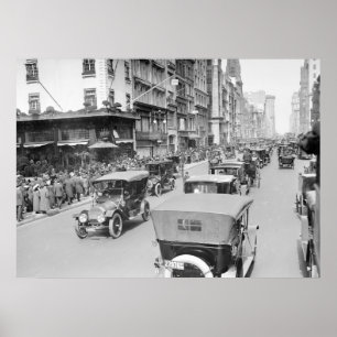 Affiche 5e Avenue Pâques, 1910