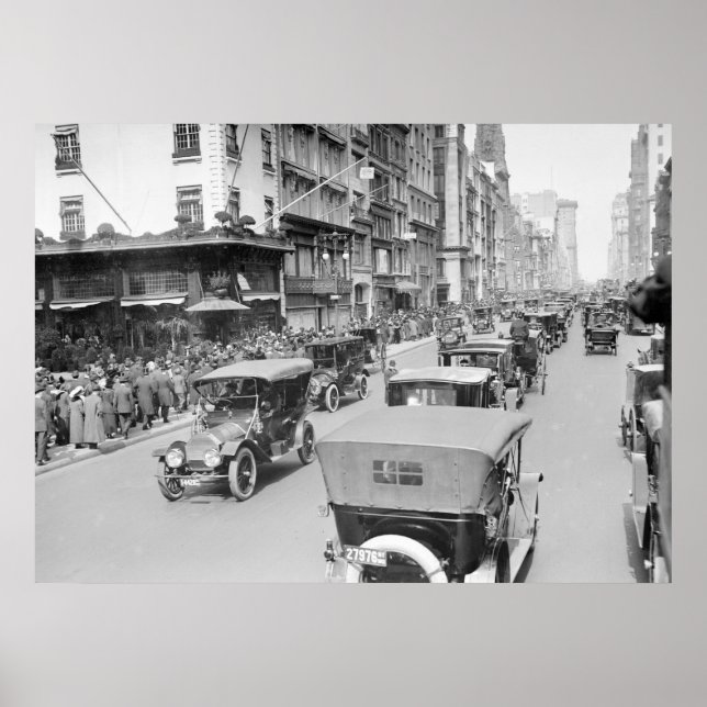 Affiche 5e Avenue Pâques, 1910 (Devant)