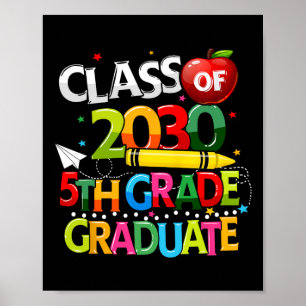 Affiche 5e Classe D'Études Supérieures De 2030 Dernier Jou