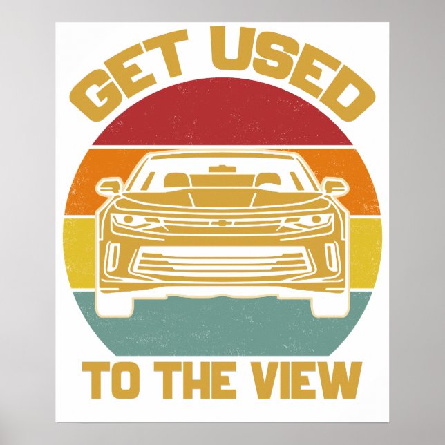 Affiche 5ème génération Chevy Camaro SS RS 2 (Devant)