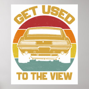 Affiche 5ème génération Chevy Camaro SS RS 2 arrière