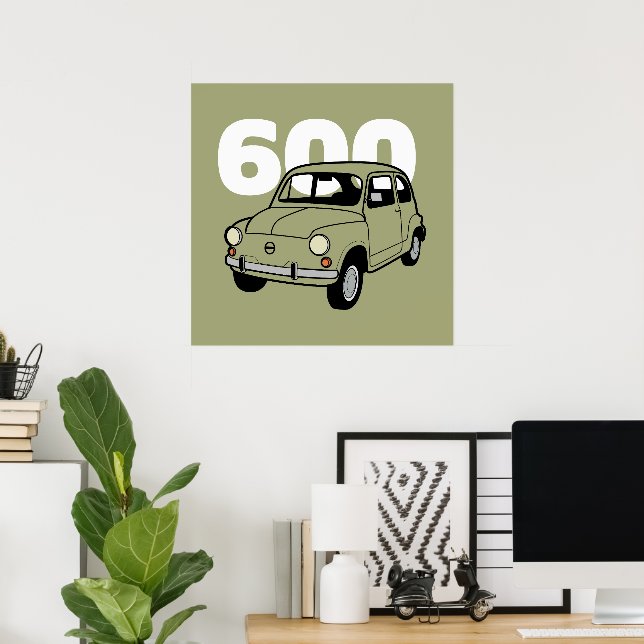 Affiche 600 v2 vert (Bureau à domicile)