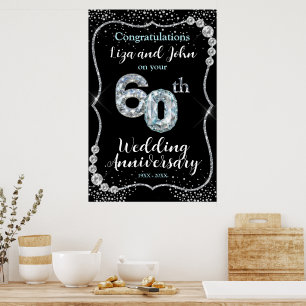 Affiche 60e anniversaire de diamant