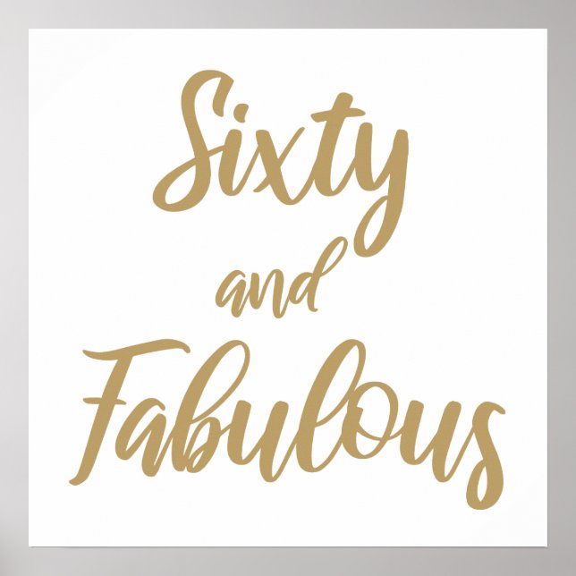 Affiche 60e Humour d'anniversaire (Devant)