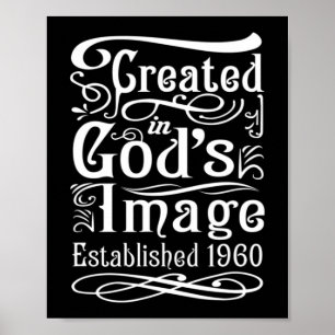 Affiche 62 Ancien chrétien : Jésus et Dieu 1960 62e Bir