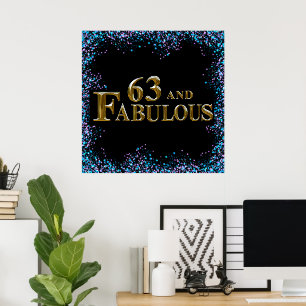 Affiche 63e Anniversaire 