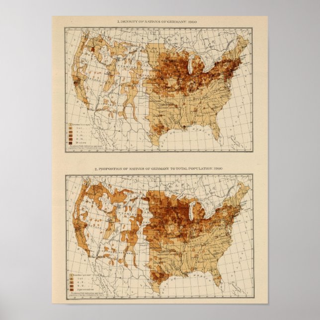 Affiche 65 Autochtones Allemagne 1900 (Devant)
