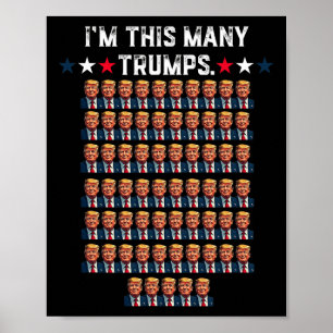 Affiche 65e anniversaire Je suis ce grand succès pour Trum