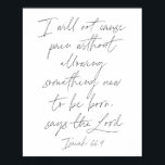AFFICHE 66:9<br><div class="desc">I Will Not Cause Pain Without Allowing Something New to be Born,  Says the Lord. - Isaiah 66 9</div>