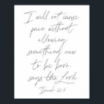 AFFICHE 66:9<br><div class="desc">I Will Not Cause Pain Without Allowing Something New to be Born,  Says the Lord. - Isaiah 66 9</div>