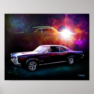Affiche '66 GTO peinture