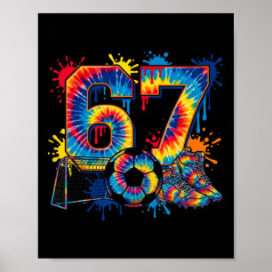 Affiche 67 6 7 67 6-7 Costumes de mème Gouttes de glace So