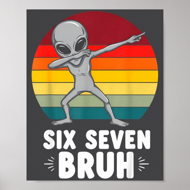 Affiche 67 Animals Funny 67 Brainrot Youth Kids Alien 67  (Devant)