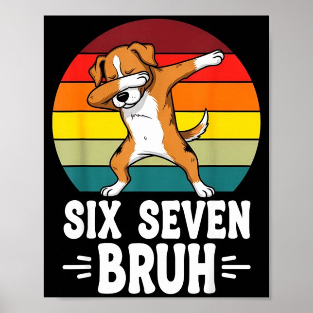 Affiche 67 Animals Funny 67 Brainrot Youth Kids Dog 67  (Devant)