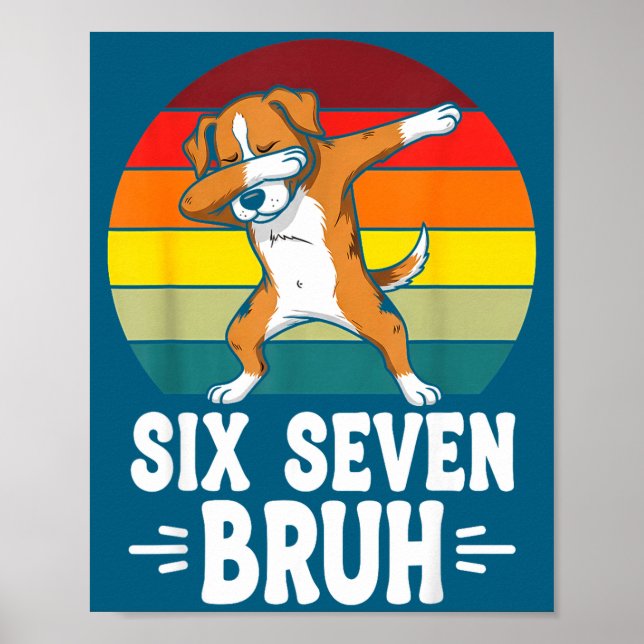 Affiche 67 Animals Funny 67 Brainrot Youth Kids Dog 67  (Devant)