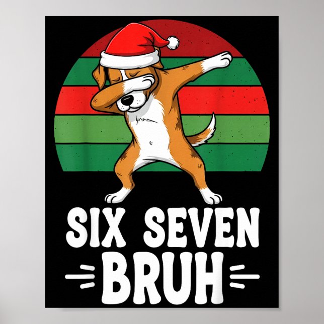 Affiche 67 Christmas Funny 67 Brainrot Youth Kids Dog 67  (Devant)