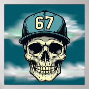 Affiche 67 Crâne