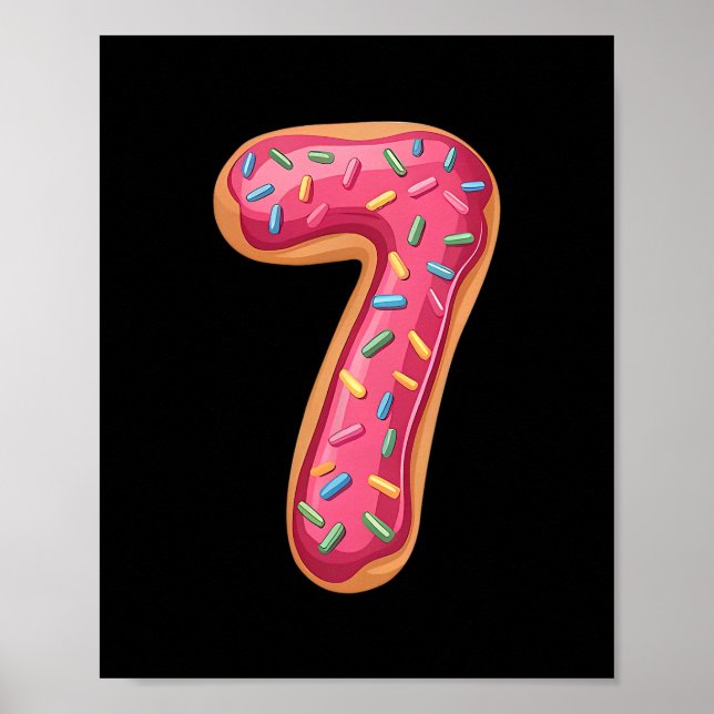 Affiche 67 Gâteau Donut Mème Drôle 6 7 Costume Ami Corresp (Devant)