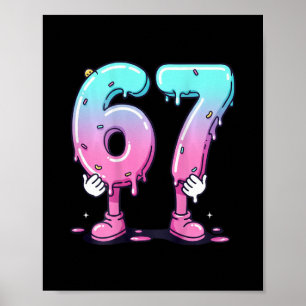 Affiche 67 Glace Dégoulinante (ck) Six Sept Mème Pour Gen