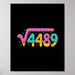 Affiche 67 Glace Dégoulinante Mème Racine Carrée 4489 Argo
