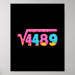 Affiche 67 Glace Dégoulinante Mème Racine Carrée 4489 Gen