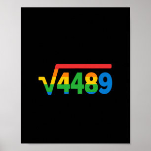 Affiche 67 Glace Drip Meme Racine Carrée 4489