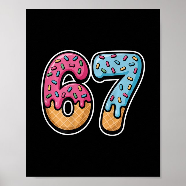 Affiche 67 Glace qui dégouline (ck seulement)  (Devant)