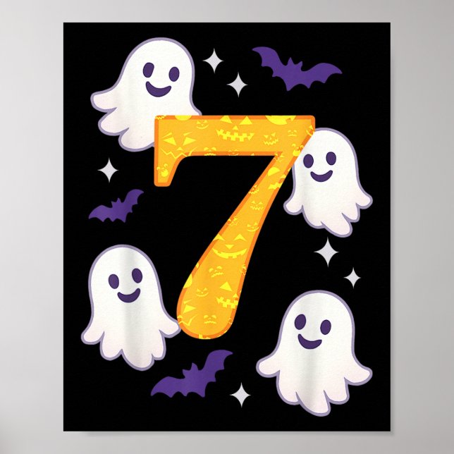 Affiche 67 Halloween Mème Drôle Six Sept Costume Halloween (Devant)
